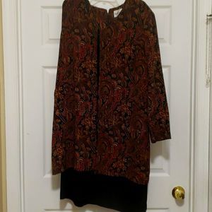 Danny & Nicole muilt  color  women dress